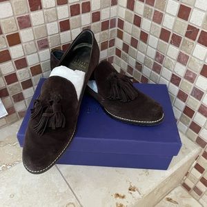 Stuart Weitzman suede loafer